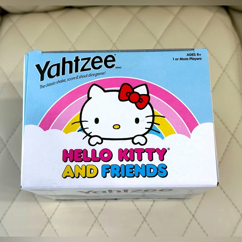 HELLO KITTY AND FRIENDS Yahtzee game New